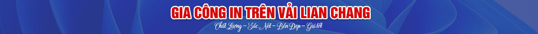 GIA CÔNG IN TRÊN VẢI